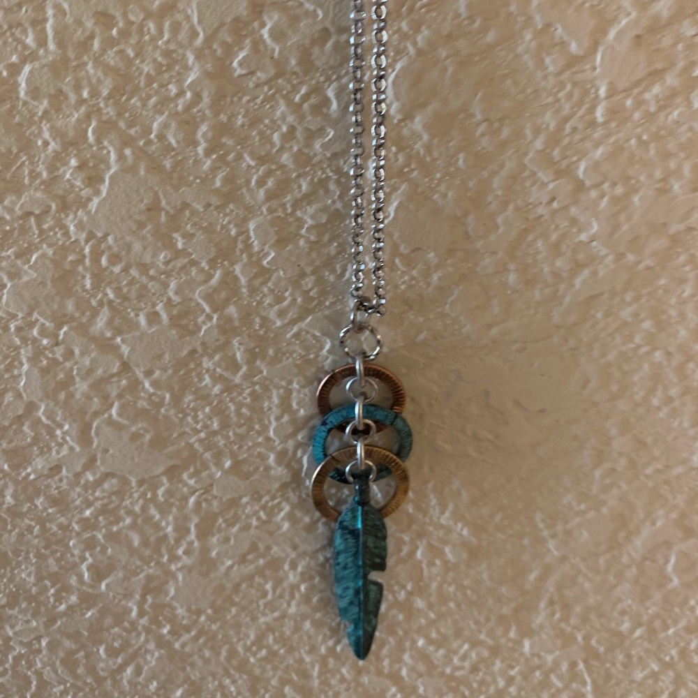 Necklace and matching earrings
